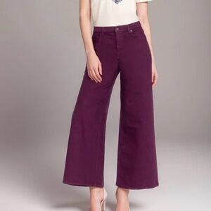 MADEMOISELLE wide leg jeans in size 30